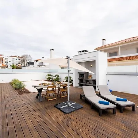 - Pool, Bbq And Boule/petanque Βίλα Ναζαρέ